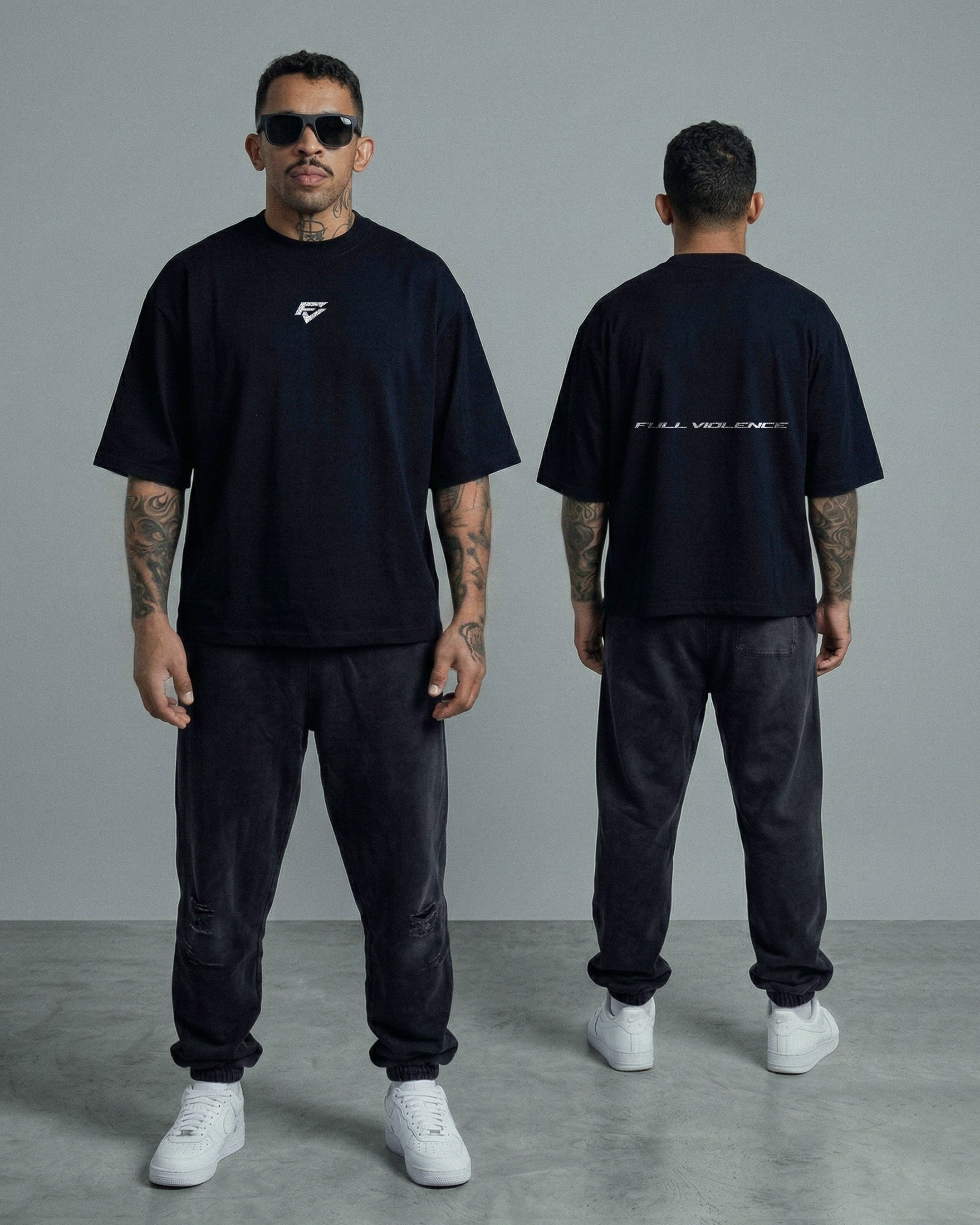 FV 3M Cropped Tee - Black